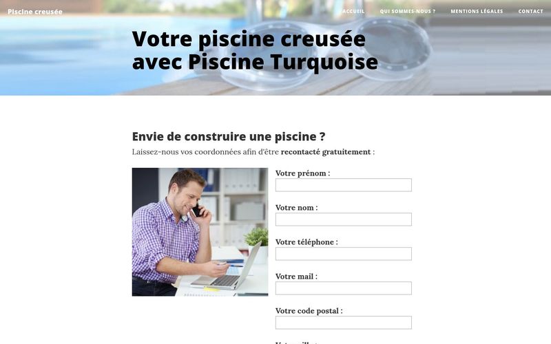 Trouver un constructeur de piscine sur Piscine Turquoise