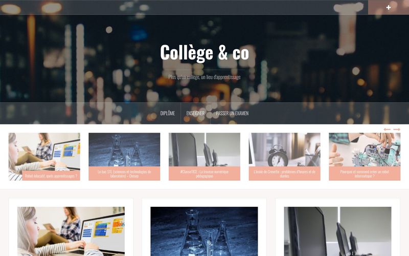 Collège & co : plus qu'un collège, un lieu d'apprentissage