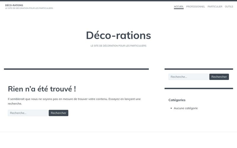 Déco-rations - Le site de décoration pour les particuliers