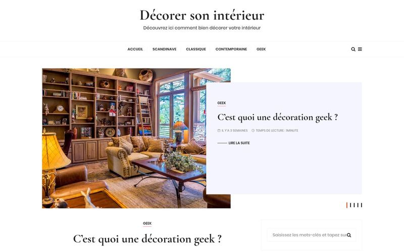 Décorer son intérieur - Découvrez ici comment bien décorer votre intérieur